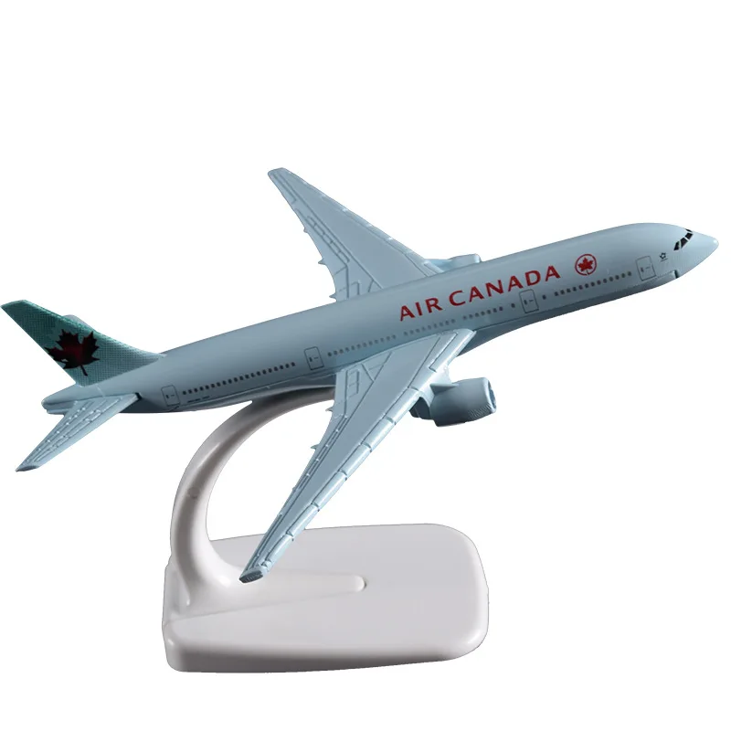 16 см Boeing 777 Air Канада модель самолета Сплав статическая канадский Airways подарок