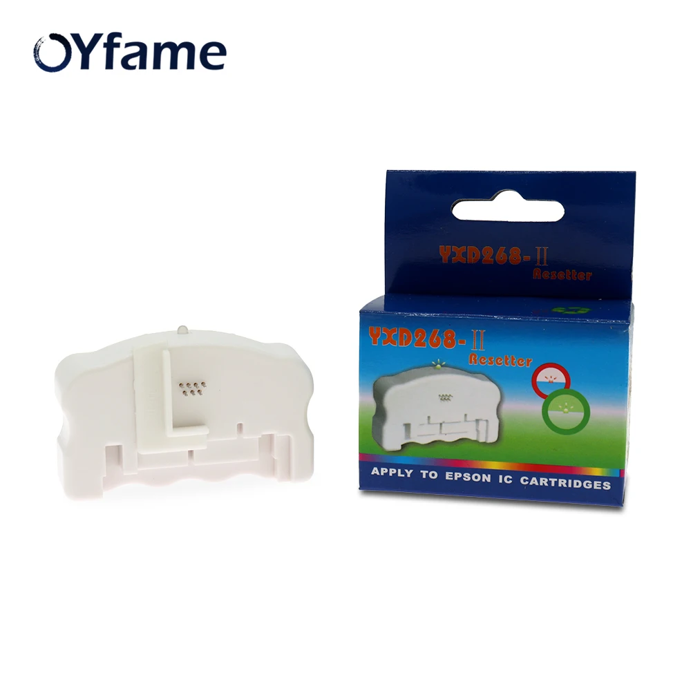 OYfame 268 обломок Resetter для перезапуска устройства порошковой печати EPSON 7 контактный