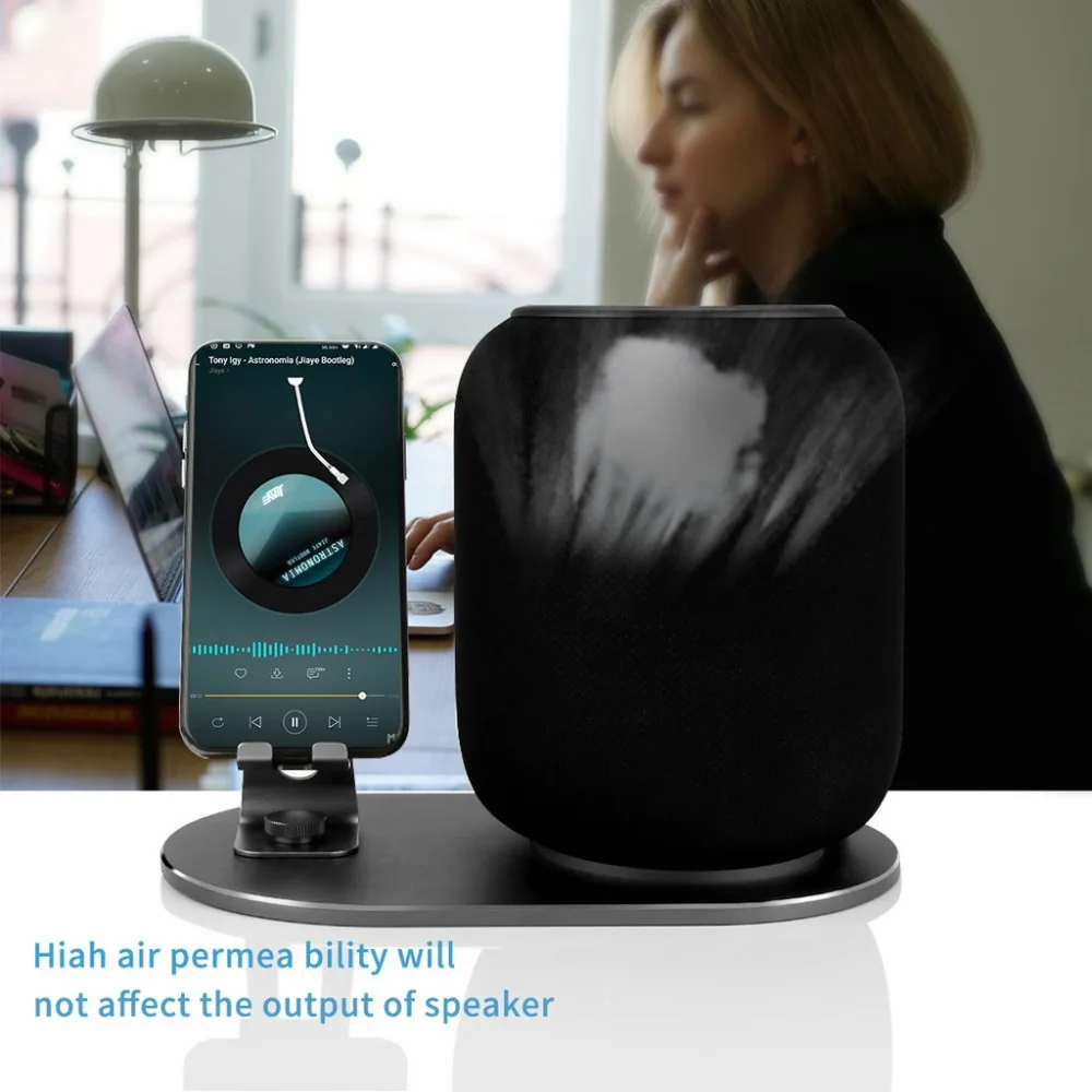 Защита от бюст запись Защитная крышка чехол для Apple HomePod Динамик