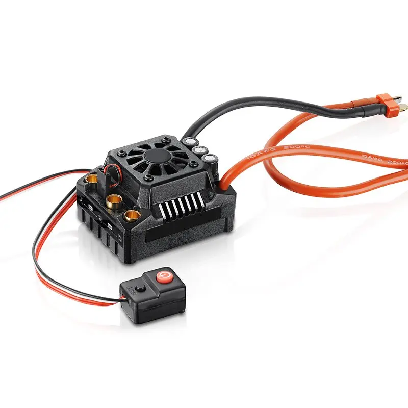 Hobbywing EzRun Max8 v3 150A Waterproof Brushless ESC T/TRX Plug+2200KV Motor For 1/8 RC Car Parts | Игрушки и хобби
