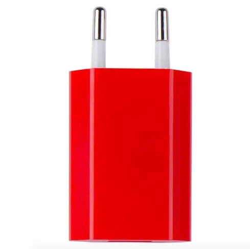 Высокое качество путешествия USB зарядное устройство AC 5 в ЕС Разъем для iPhone 4 4s samsung