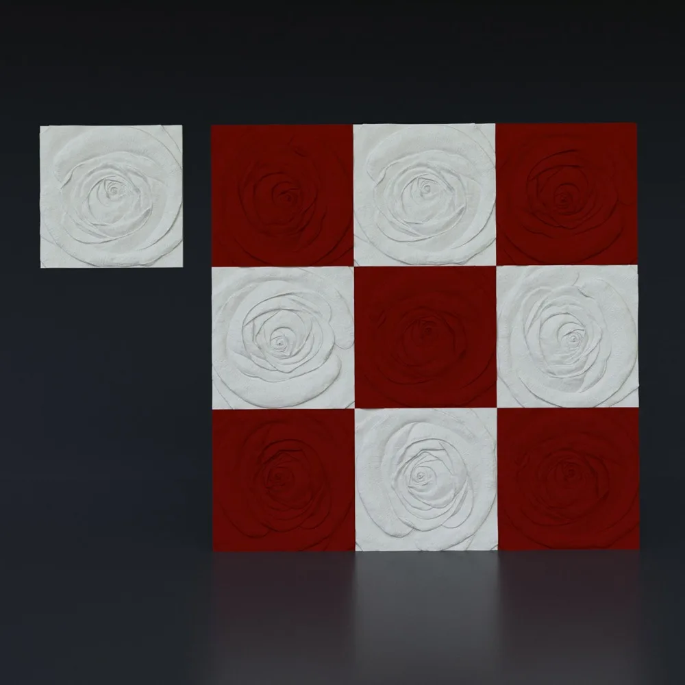 Новая Пластиковая форма для гипса Новое поступление декоративные настенные 3D