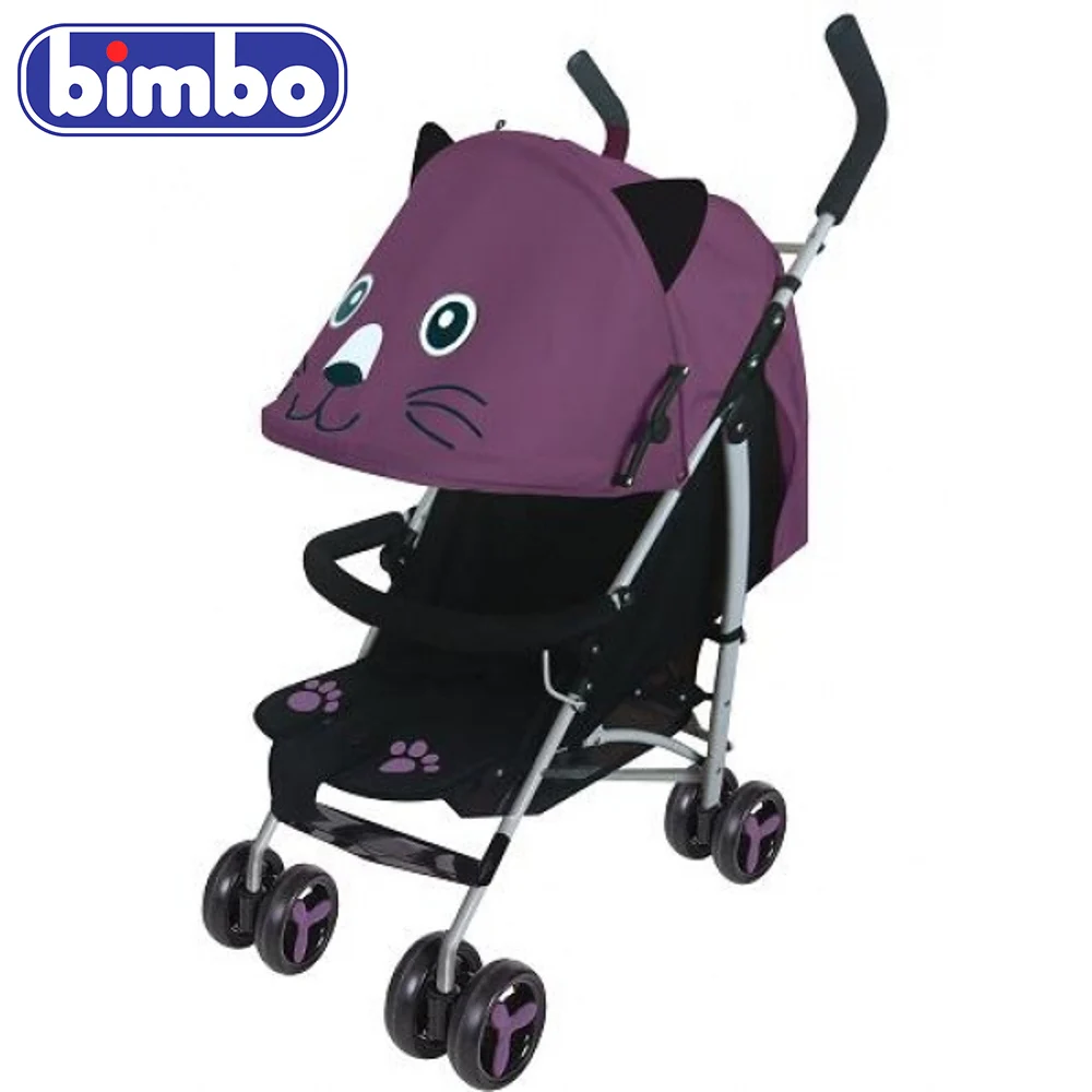 Коляска-трость BIMBO колеса 8*6 глубокое канапе 3 точечный ремень доставка от 2-х дней