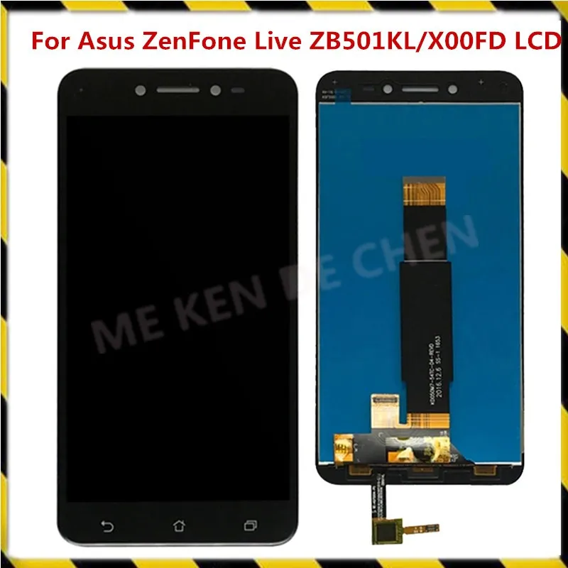 Для 5 0 &quotAsus ZenFone Live ZB501KL X00FD A007 ЖК дисплей экран с рамкой Сенсорная панель