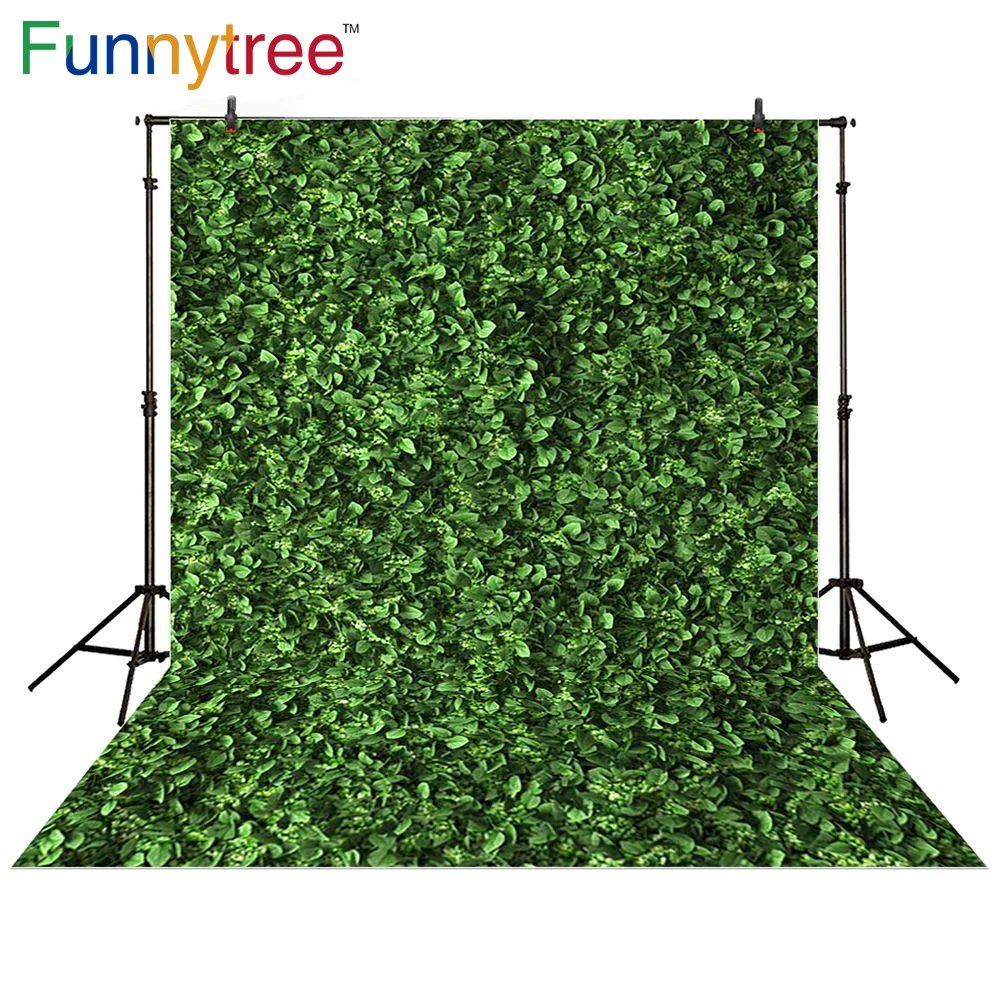 Фон Funnytree для фотостудии Свадебная трава винтажная детская живопись