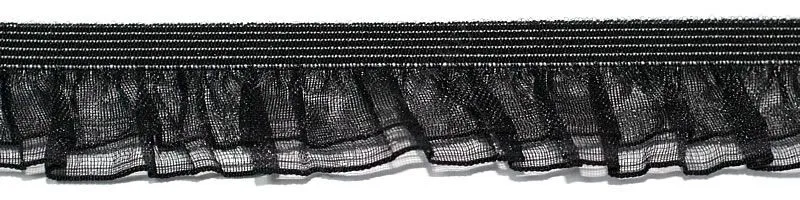 6424 black 20mm 18,19, 20,21, 22 мм белые черные эластичные лямки ленты, 144 ярдов/рулон, аксессуары для бюстгальтера, женское белье дизайн нижнего белья - Цвет: 6424 black 20mm