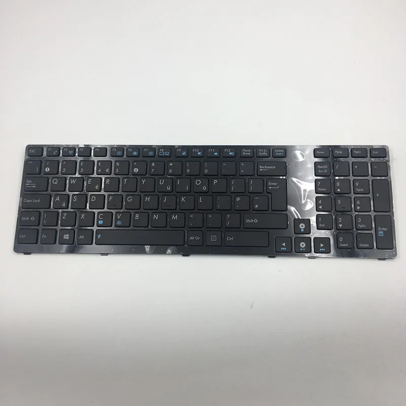 AIYIGI Великобритании Клавиатура для ноутбука Asus K93SV K93 K93SM K95VB K95VJ K95VM X93SM X93SV K95 K93S K95V