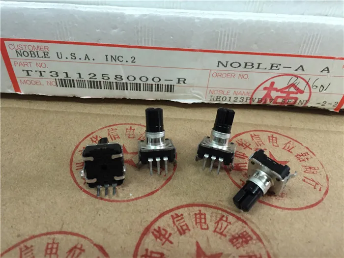 Оригинальный новый 100% RE0123PVB17.5F1NB1 2 24E EC12 энкодер длина хвостовика 12.5MMF [без шага]