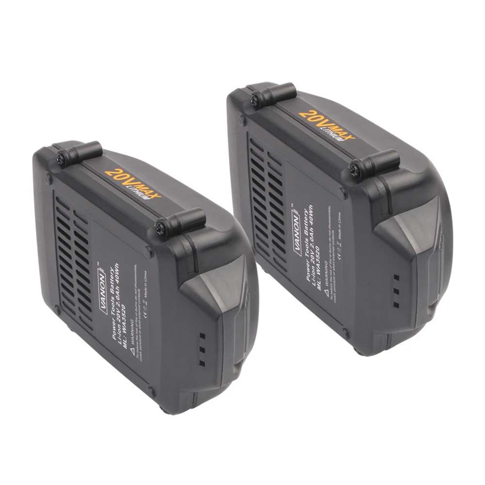 Новый 20 В 2.0ah литий-ионный Батарея для Worx wa3520 черный 2000 мАч wa3525 wg251s | Электроника