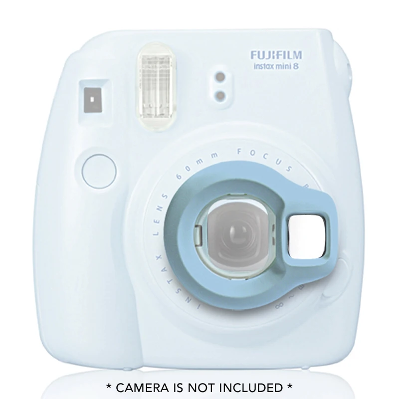 Instax Mini 8 мгновенная камера крупным планом объектив самосъемка зеркало от Takashi