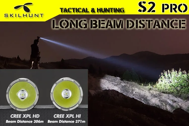 구매 전술 손전등, 높은 루멘, 줌 가능, 6 가지 모드, 충격 방지, 고출력 USB 충전식 방수 캠핑 작업 토치