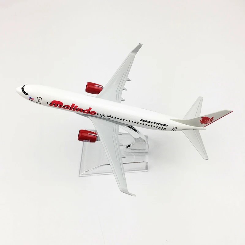 16 см модель самолета Malindo Airlines Boeing 737 металлическая литая авиационная B737 Airways
