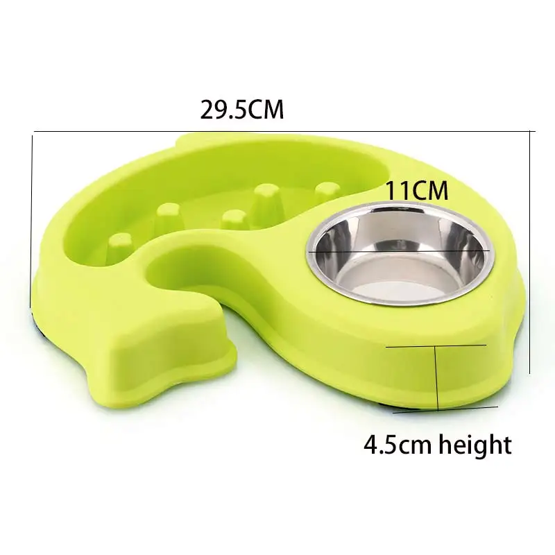 Долговечная медленная кормушка для собак Gamelle Chat миски Cachorro Comedouro миска еды