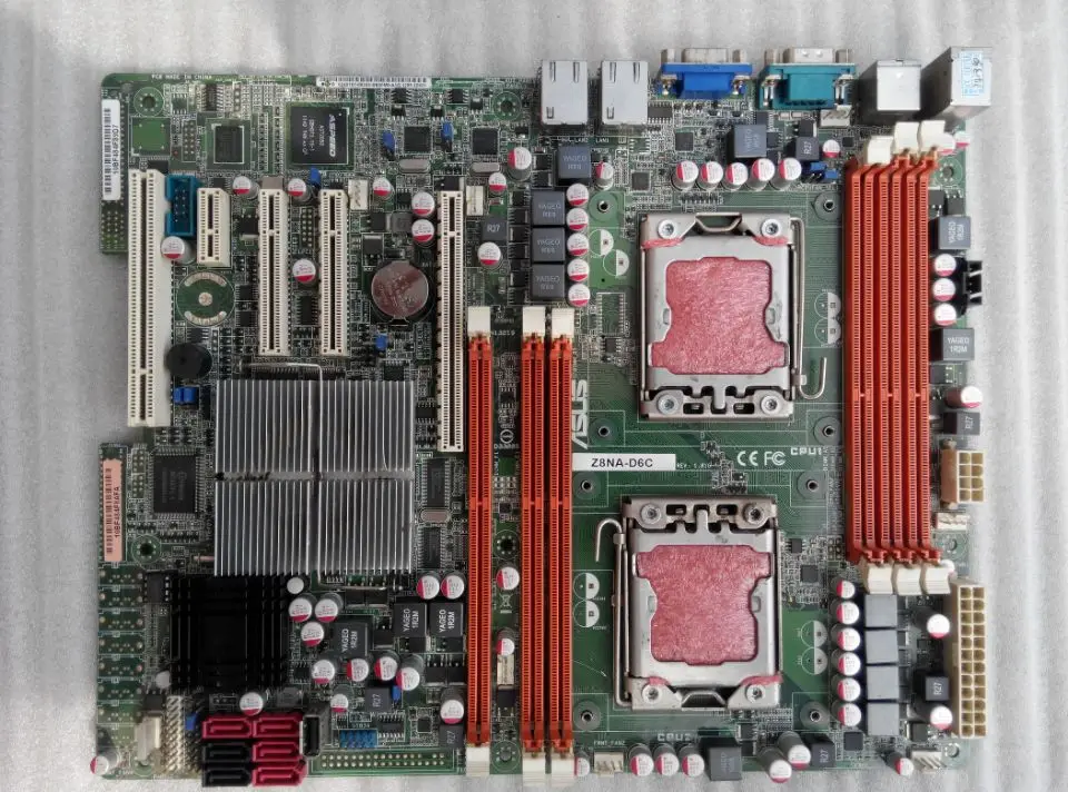 Серверная розетка LGA 1366 для ASUS оригинальная б/у настольного ПК Intel 5500 + ICH10R