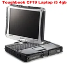 Ноутбук Toughbook CF19 CF-19, процессор Core I5 4 Гб с жестким диском 320 ГБ, операционная система win 7, Поддержка большинства автомобильных диагностических инструментов