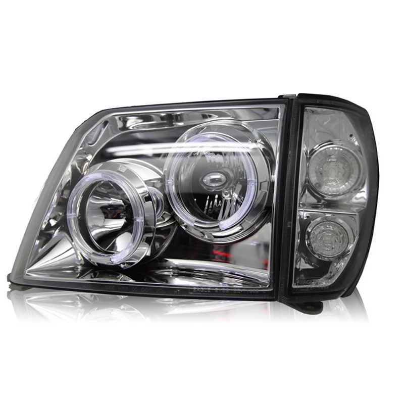 Фар комплект подходит для Toyota Land Cruiser PRADO 90 1996 1997 1998 1999 2000 2001 фары с левой и правой
