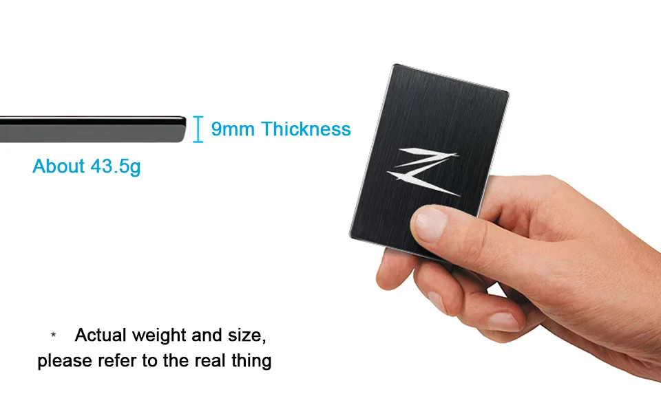 Netac Z1 128 ГБ 256 ГБ 512 ГБ USB 3,0 SSD Внешний жесткий диск HD диск для компьютера твердотельный накопитель