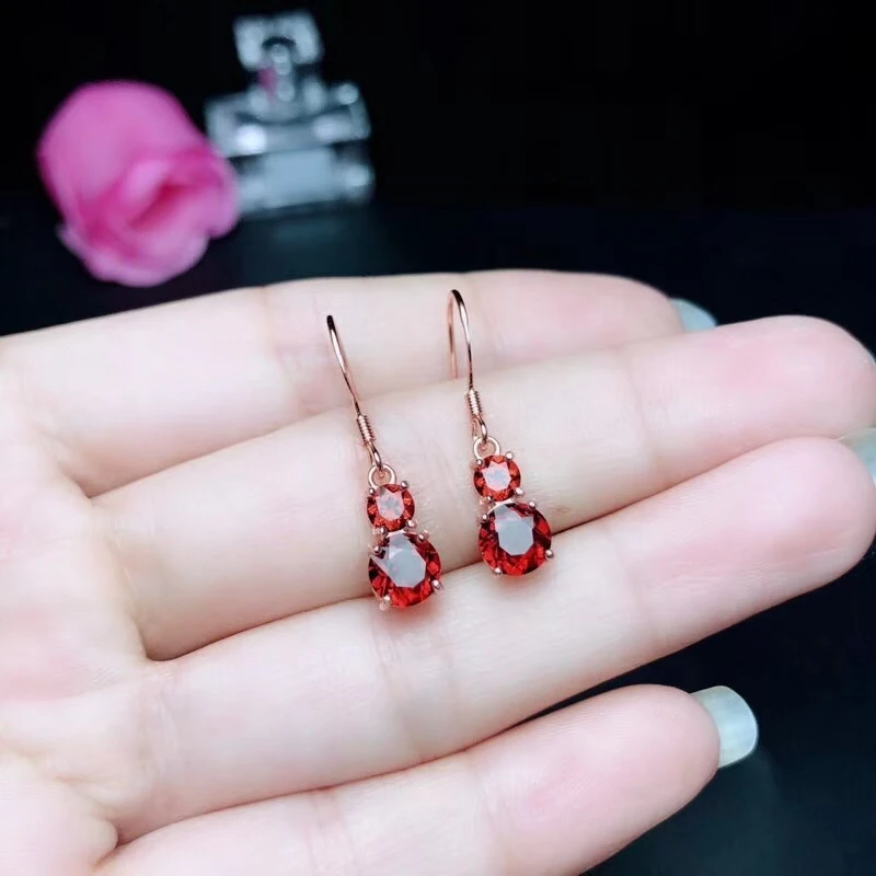 Серьги и серьги KJJEAXCMY с поддержкой обнаружения из серебра 925 пробы