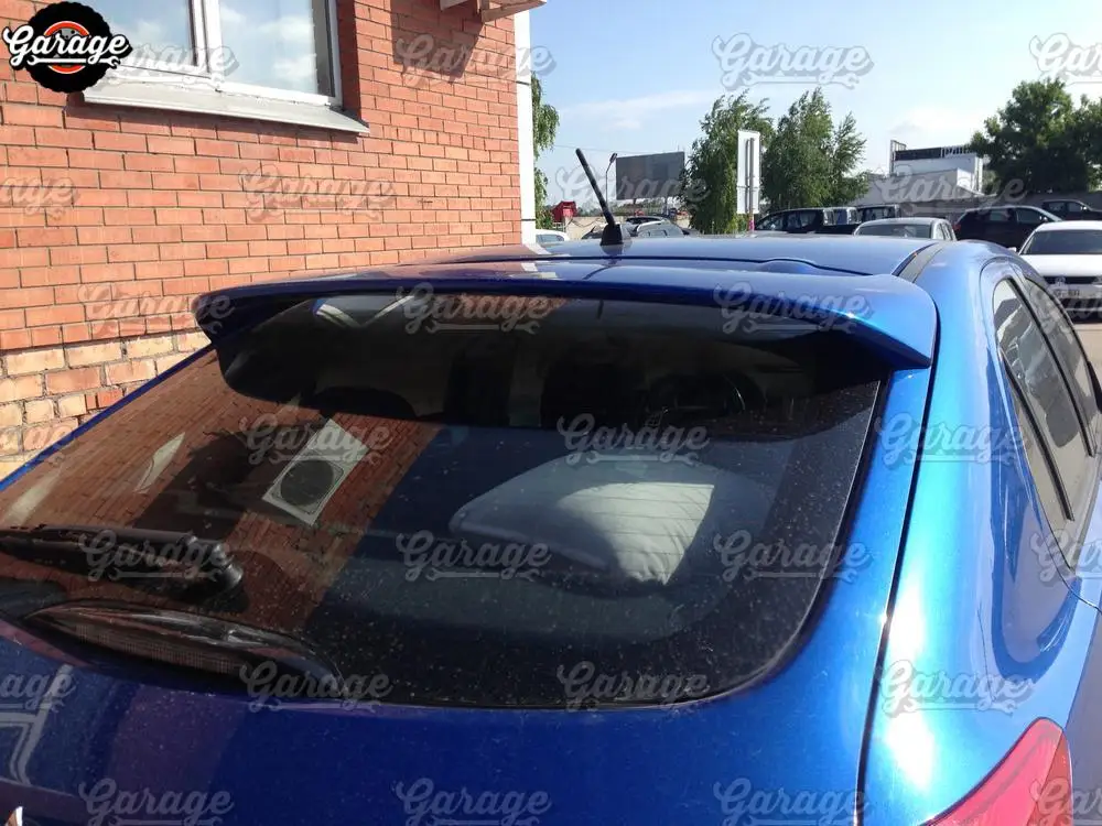 Спойлер на пятую дверь для Mitsubishi Lancer X Sportback 2008-ABS пластик, аксессуары для спортивного стайлинга, тюнинг автомобилей, аэродинамическое крыло