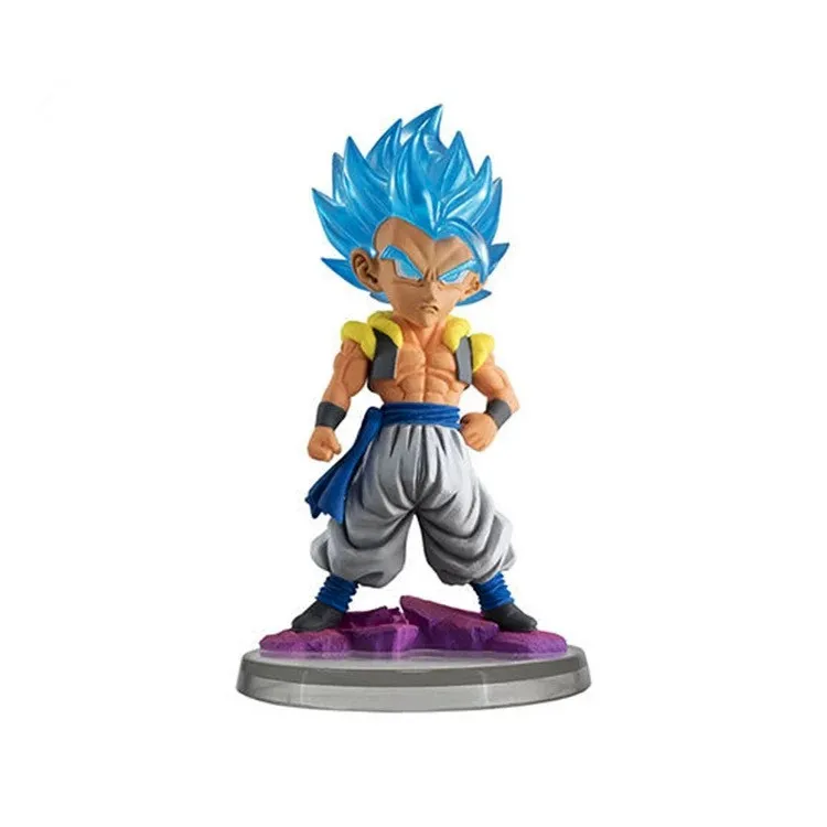 Оригинальный Bandai Dragon ball Супер UG 09 Рисунок Игрушки ULTIMATE солдаты синий Gogeta Broly