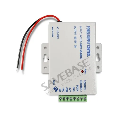 HOMSECUR 5Pcs RFID Keyfob +Power Supply+ Remote Controller+Exit button+NC Strike Lock | Безопасность и защита