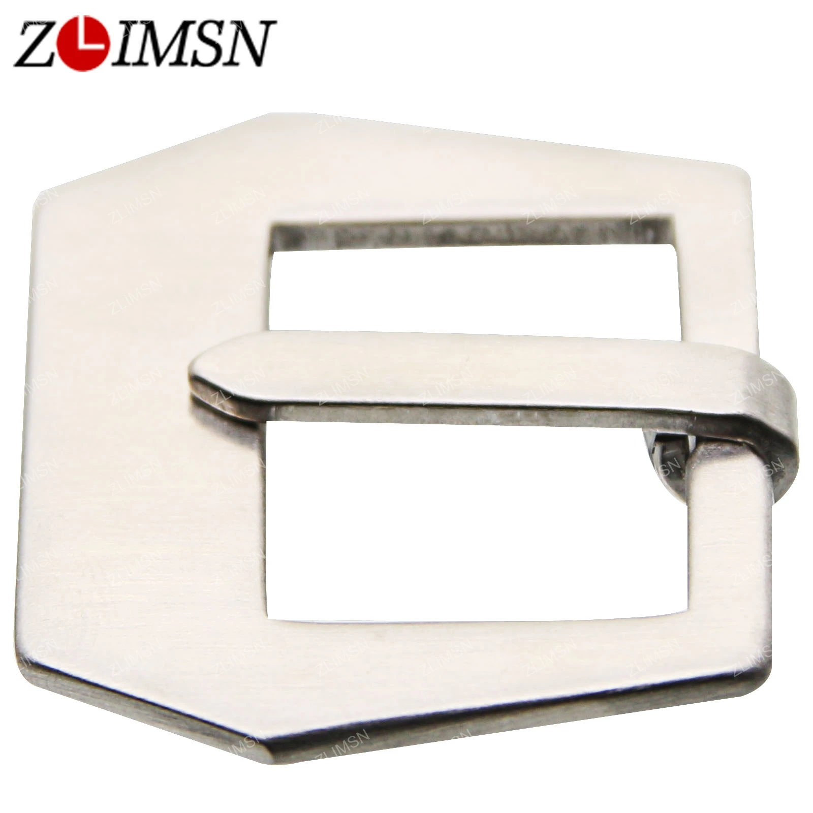 ZLIMSN Metal Buckle for Watchband Stainless Steel Brushed Buckles 20 22mm Men Watches Accessories Fivela Relogio Masculino | Наручные