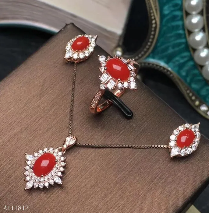 KJJEAXCMY boutique jewels Стерлинговое Серебро 925 пробы инкрустированное натуральным
