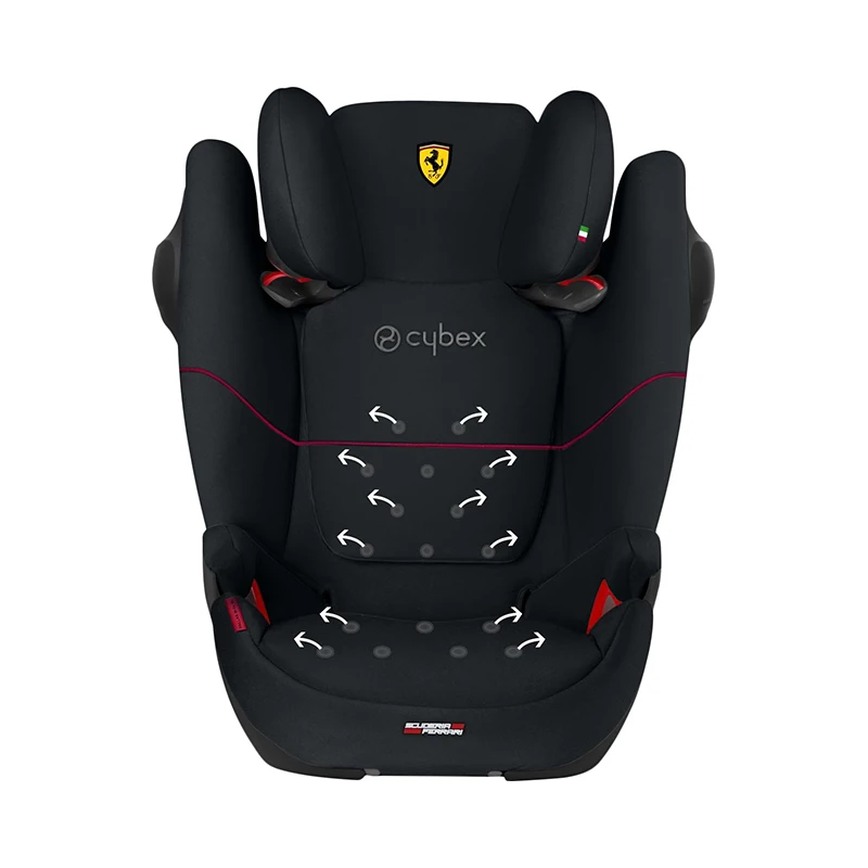 Детское автокресло Cybex Pallas M-Fix SL FE Ferrari (Группа:1/2/3) для детей от 1 года до 12 лет весом