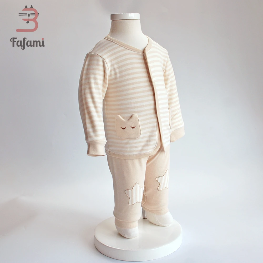 Newborn clothes 2018 Baby girl Organic cotton boy set(Shirts+Pants)Baby boys costume winter infant clothing | Детская одежда и