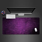 Таинственный фиолетовый матовый коврик для мыши, высококачественный резиновый моющийся коврик для мыши для ПК, игровые компьютерные аксессуары, коврик для мыши