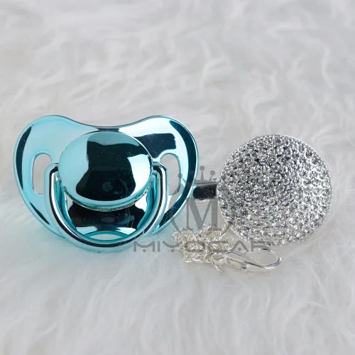 A10 6-18m MIYOCAR BLING Все серебряные золотые соски и пустышки клип уникальный дизайн Детские SGS сертификат Безопасный и уникальный A9 - Цвет: A10 6-18m