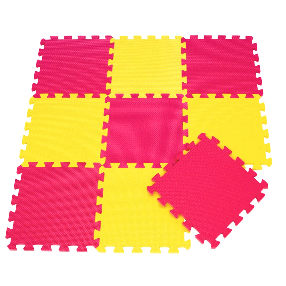 9 шт. детский коврик для ползания из пены ЭВА 2 цвета|foam baby play mats|activity matbaby mat |