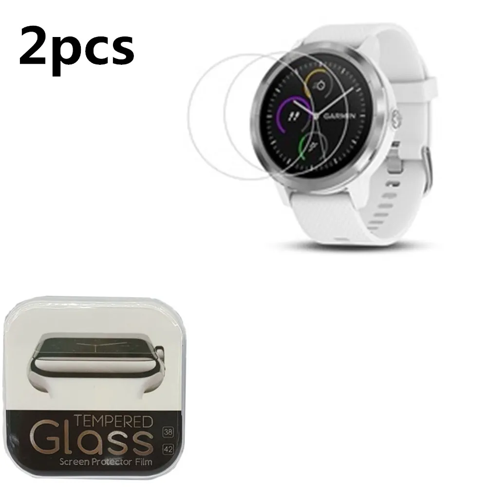 (2 упаковки) Ультрапрозрачная Защитная пленка для экрана Garmin Vivoactive 3 из