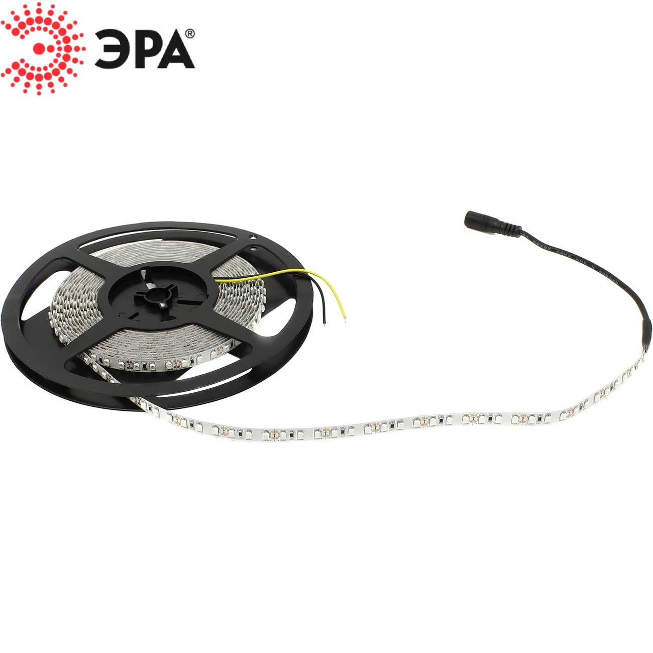 Светодиодная лента ЭРА LS3528 120LED IP20 Y 5m (50 5 метров желтый свет)|led strip|5 meterled light meter |