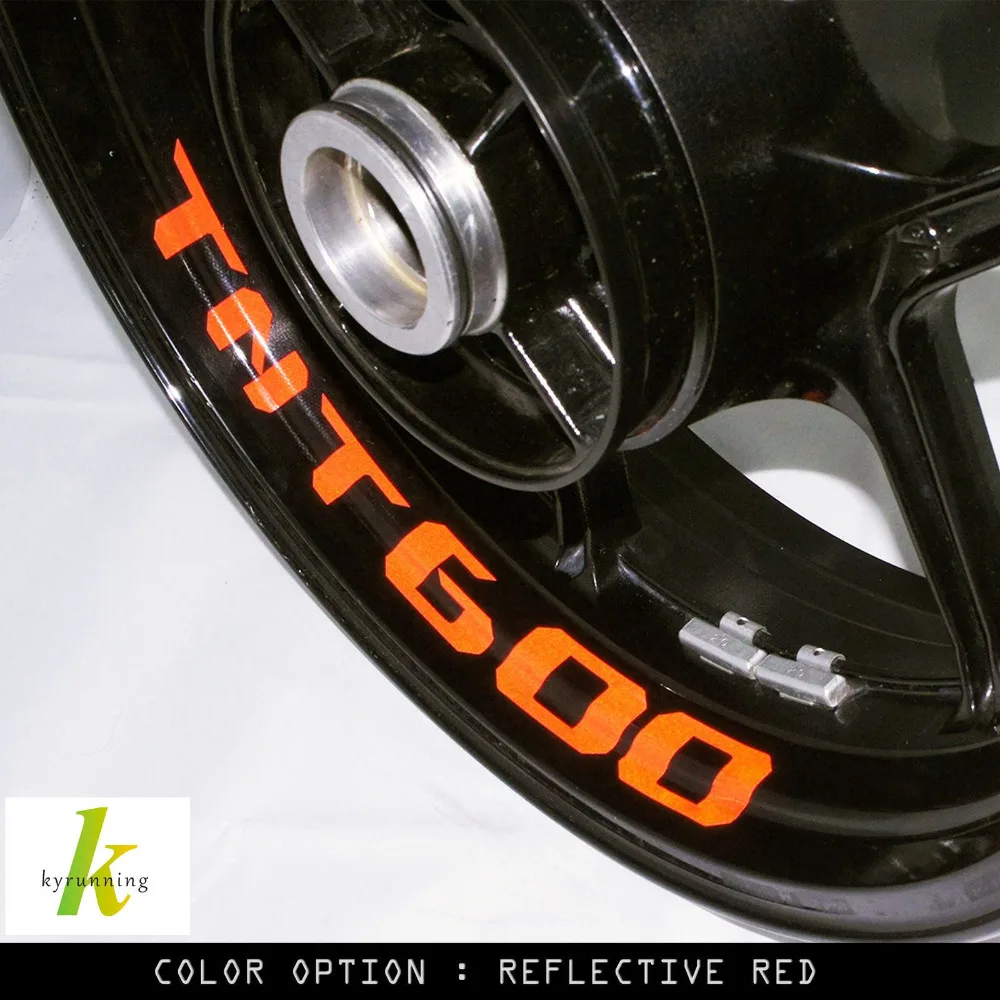 8 x пользовательские внутренняя обод наклейки колеса светоотражающие в полоску Fit