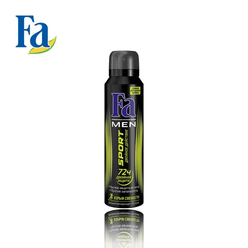 FA MEN Дезодорант аэрозоль 150 мл Двойное Действие Взрыв Свежести|deodorant spray|men deodorant