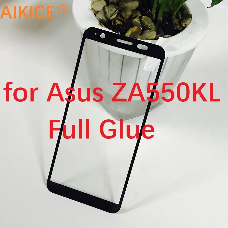 ZA550KL закаленное Стекло полное покрытие Экран Protector для Asus Zenfone Live L1 G552KLTempered Стекло полный клей защитная пленка