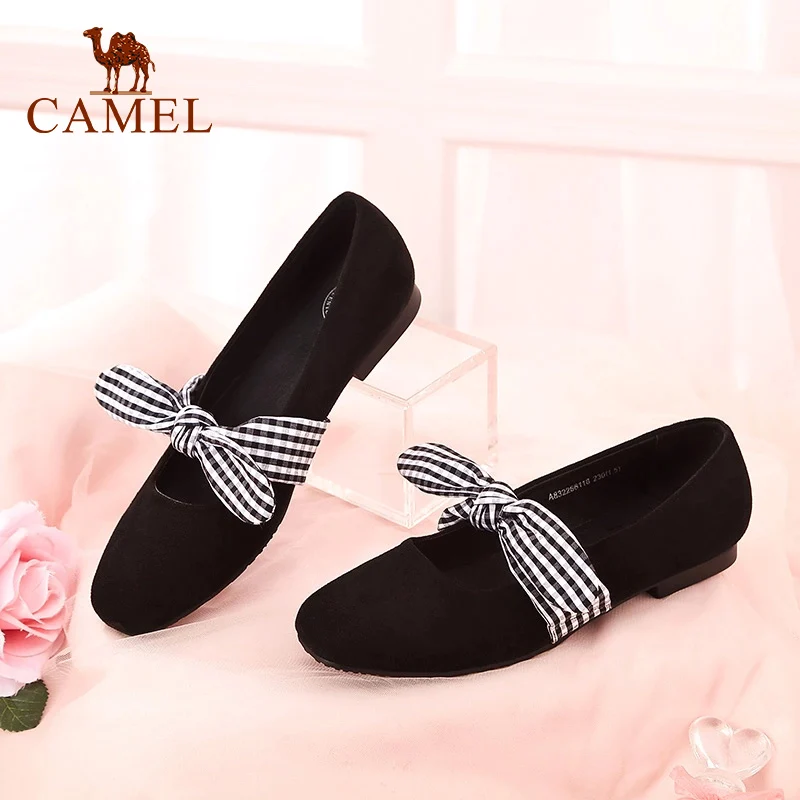 CAMEL/новые весенние женские тонкие туфли для женщин Модные Повседневные