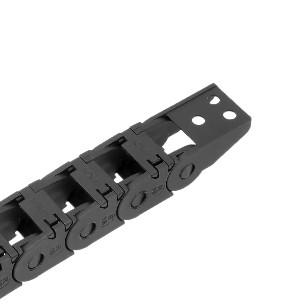 UXCELL R18 Openable Drag Chain Cable, 10x20 мм 10x11 мм, 1 м, переноска, открытый тип, цепи передачи с концевым соединителем для фрезерного станка с ЧПУ (art.: 7ad2229cb) - 7ad2229cb