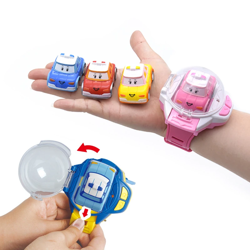 Eva2king Мини мультфильм дистанционное управление часы игрушка автомобиль RC