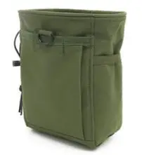 Охота передач подсумок журнал Recycle мешок боеприпасы сумки Airsoft Военная Аксессуары Молл системы падения Чехол - Цвет: Зеленый цвет