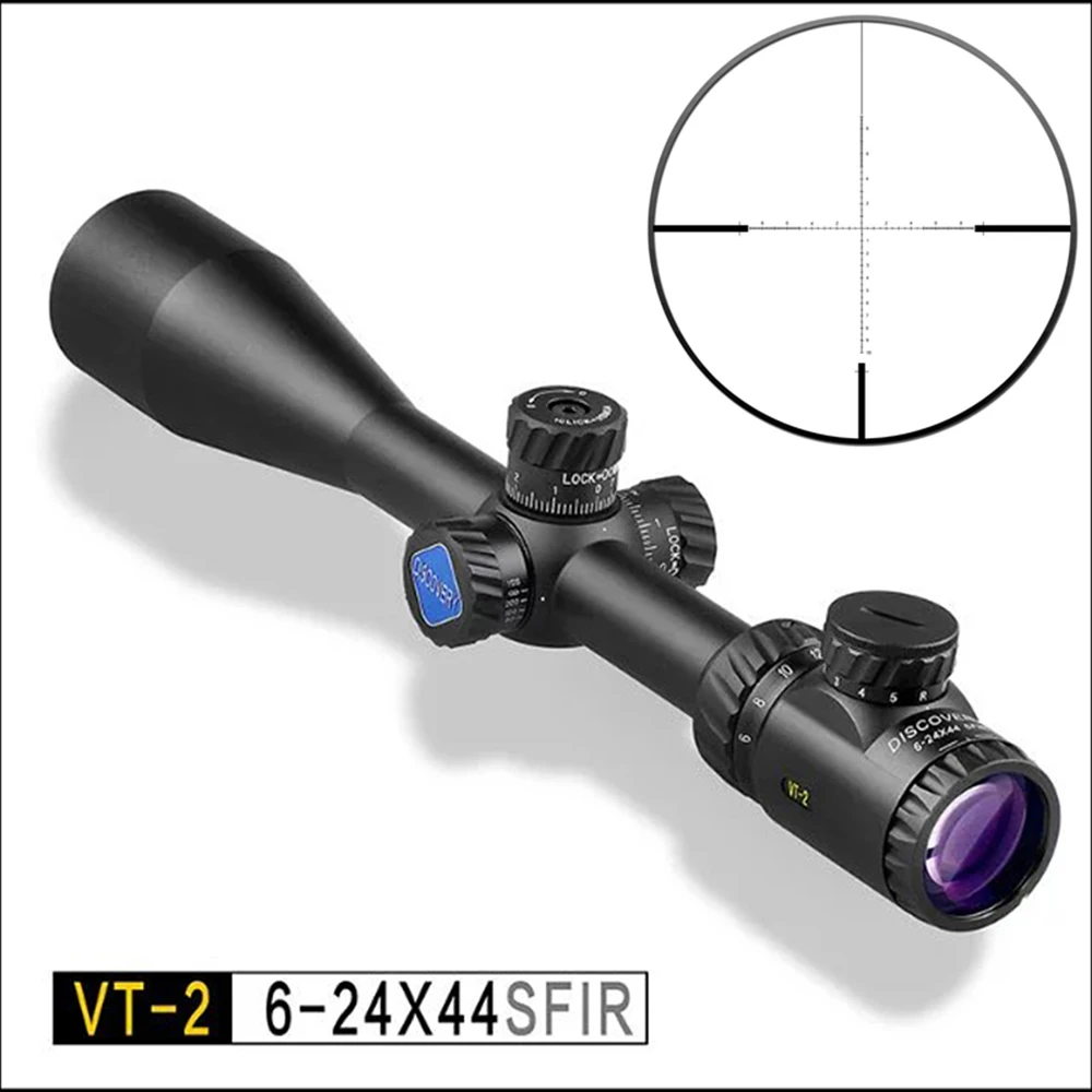 Откройте для себя прицел винтовки VT-2 6-24X44SFIR тактическая дифференциация наружная