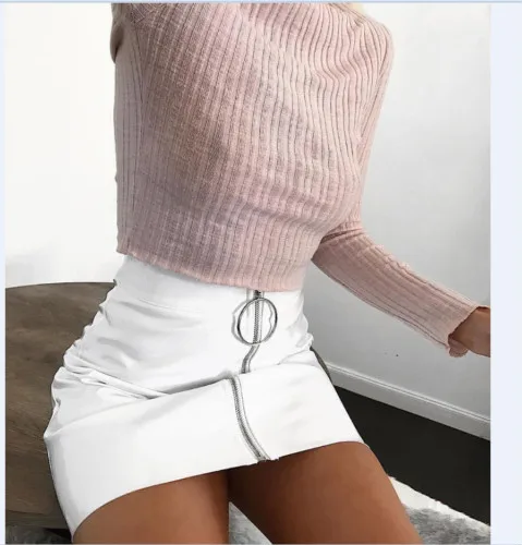 

Women Lady Solid Brief Skirts Fashion Women's Ladies Casual High Waist A-Line Bodycon Pencil Mini Short Skirt