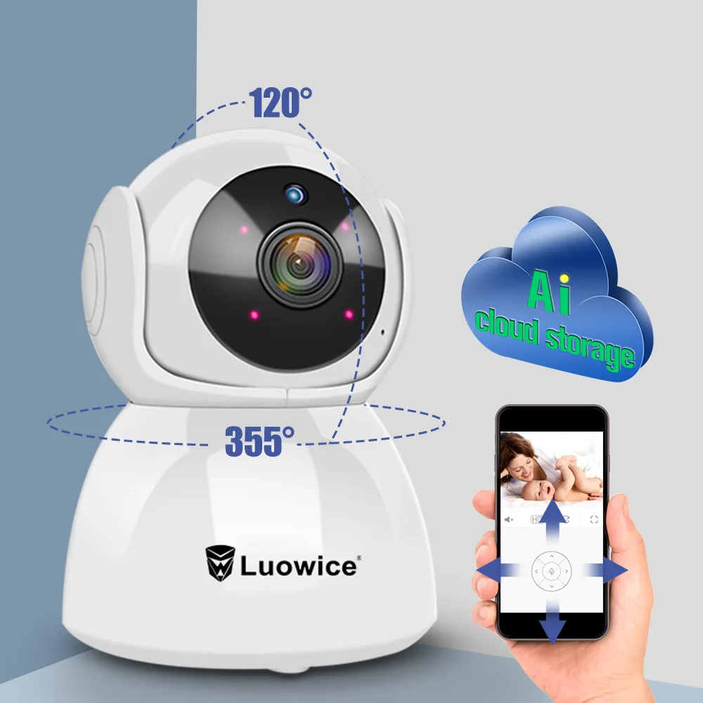 Ip-камера видеонаблюдения HD 1080P H.265 Wi-Fi ночное видение |