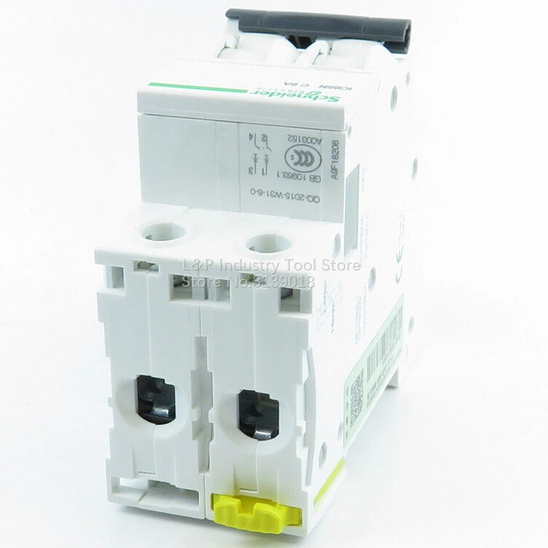 100% Новый оригинальный Schneider IC65N 2P C63A A9F18263 вакуумный мини-выключатель MCB хорошее