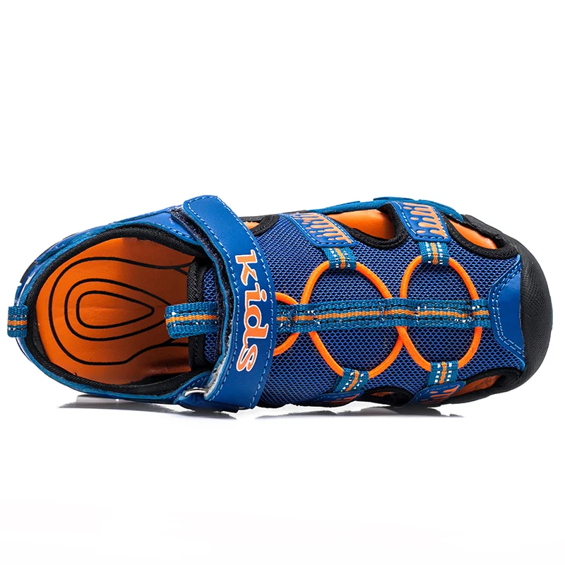 Лето 2017 г. пляжные сандалии Обувь мягкие удобные дизайнер малыша босоножки с