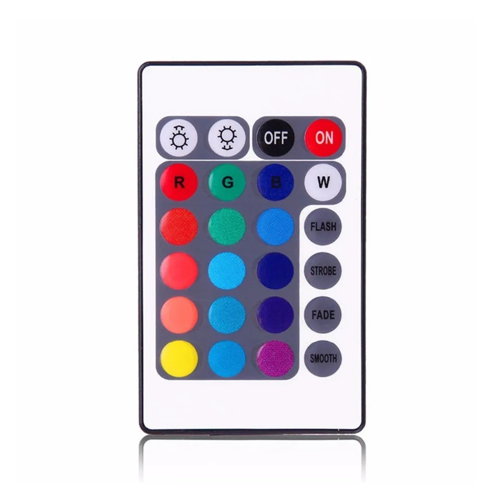 

4pcs/set 7 Color LED Car Interior Lighting Kit car styling interior decoration atmosphere light and Wireless Remote Control