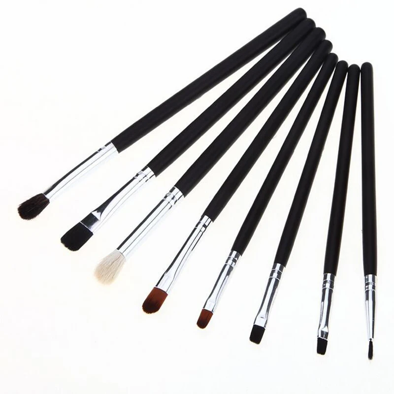 Профессиональный 8 шт./компл. глаз Cepillos комплект Eye liner тень blend карандаш Maquillage