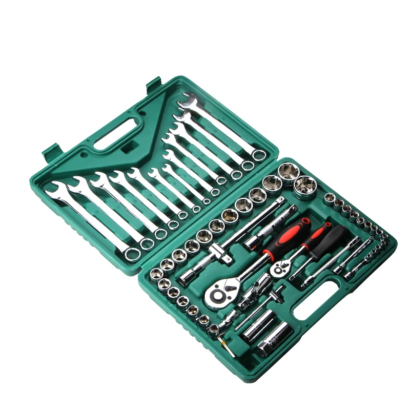 Набор инструментов для ремонта автомобиля с храповым механизмом набор 61