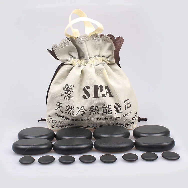 1 Набор Профессиональный Besalt горячий камень набор и драгоценный массаж